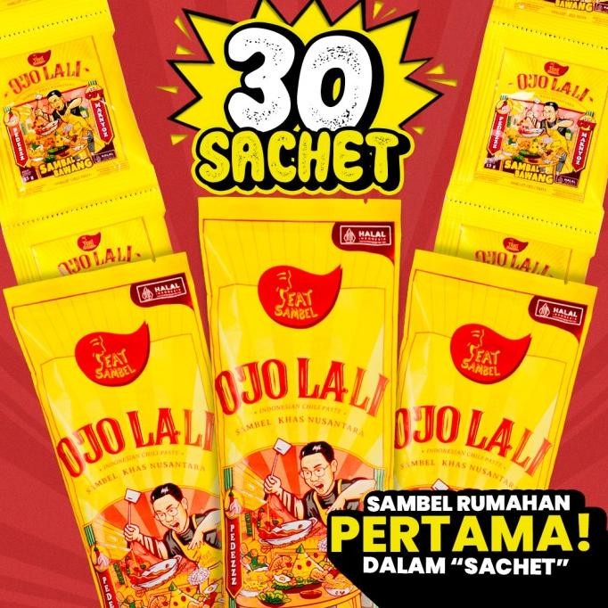

Eatsambel - Sambel Bawang Ojolali [30 Sachet] Paket Populer
