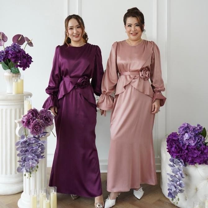 Terlaris (Victoria Wear House) Ana Satin Maxi Skirt - Rok Panjang Highwaist Model Mermaid Duyung Bah