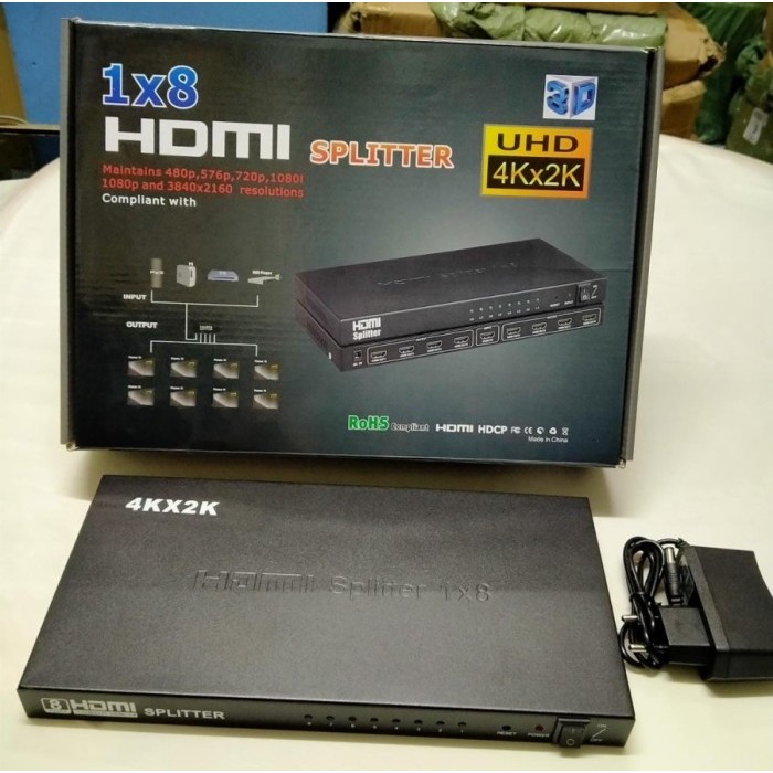 HDMI Splitter 8 port spliter