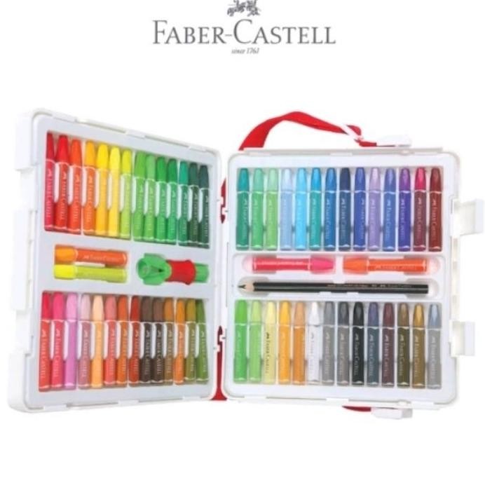 

60 Crayon Rayon Heagonal Oil Patel 60 Warna Fabercatell