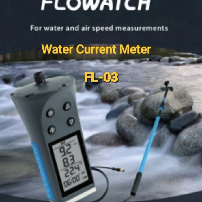 Bisa Gosend Water Current Meter Flowatch Fl-03 Swiss Current Meter