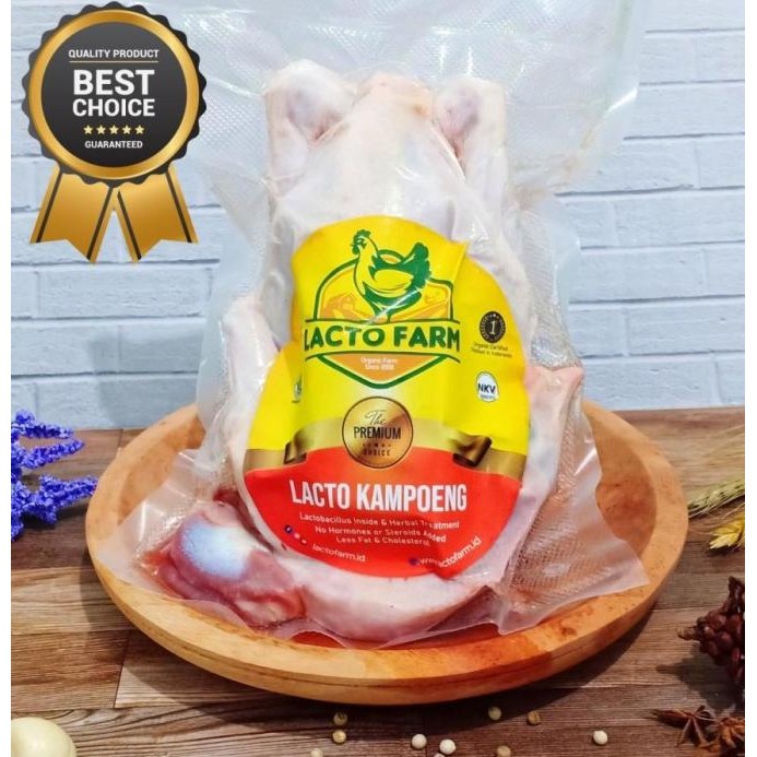

READY AYAM KAMPUNG UTUH ATI 900 GRAM - POTONG 4 BY LACTO FARM