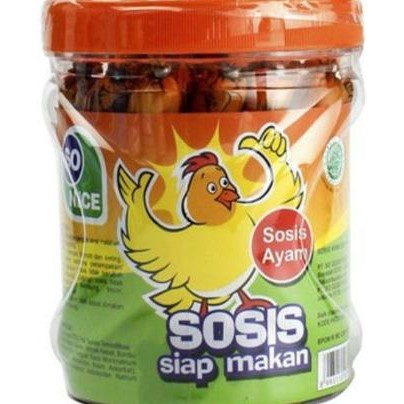 

READY SO NICE SOSIS AYAM [18 GR /6 TOPLES X 24 PCS /1 KARTON ]