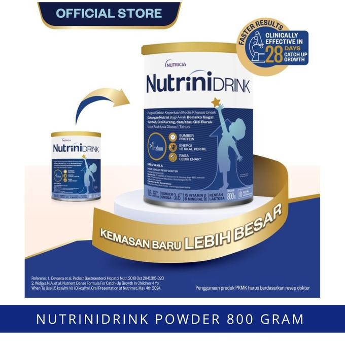 Baru Nutrinidrink Powder 800GR - Susu bayi Nutricia Nutrinidrink Powder