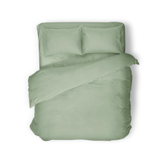 Sale Sprei Polos Sage Green Disperse 160X200