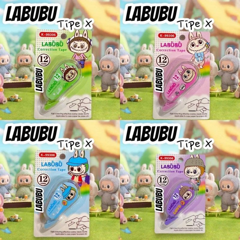 

TIPE-X KARAKTER SANRIO LABUBU LUCU PANJANG ROLL 8M PENGHAPUS PULPEN ALAT TULIS SEKOLAH KANTOR CORRECTION TAPE STUDENT TIPEX