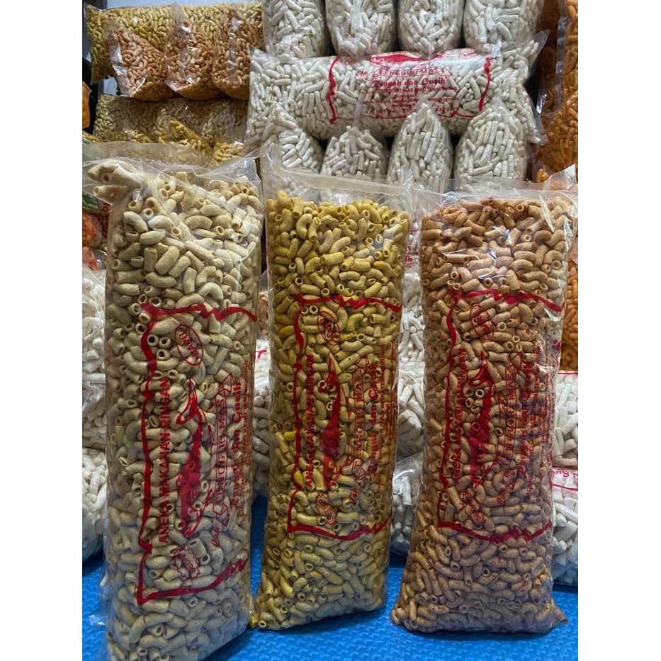 

BERGARANSI Makaroni Pipa Bantet (1 ball) - Makanan Ringan - Snack, Food Camilan Pedas