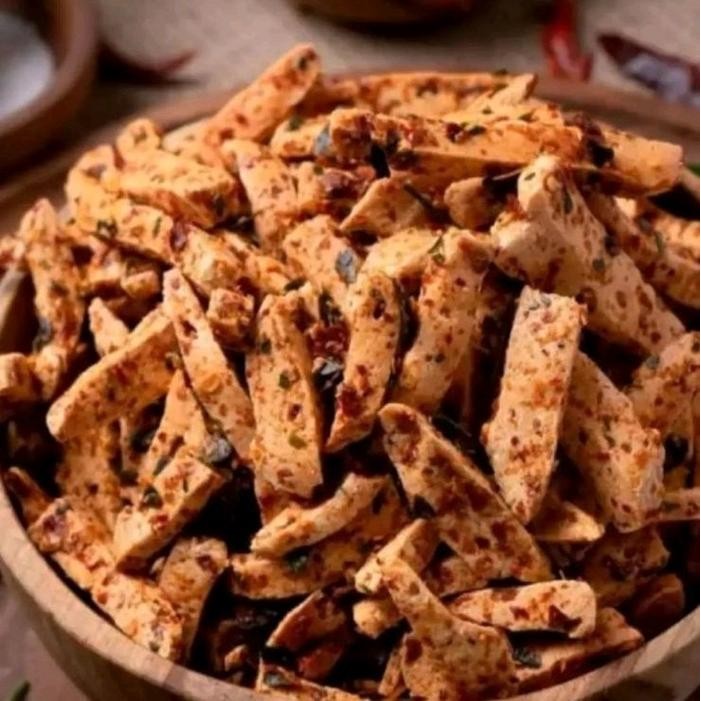 

BERMUTU Crisps & Puffed Snacks basreng viral pedas daun jeruk cikruh food snacks goreng Vegetables