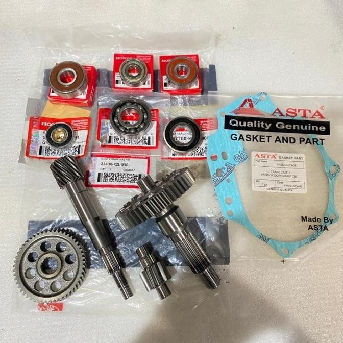Ori - GIGI RASIO GARDAN KOMPLIT HONDA BEAT FI PLUS BEARING SET SCOOPY VARIO
