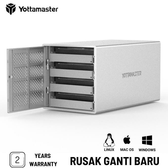 CO Yottamaster 4 Bay 3.5" USB 3.0 Hard Drive Enclosure ( PS400RU3 )