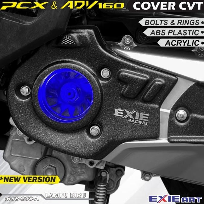 Ori - Cover CVT Honda ADV 160 PCX 160 Akrilik Transparant Aksesoris Motor