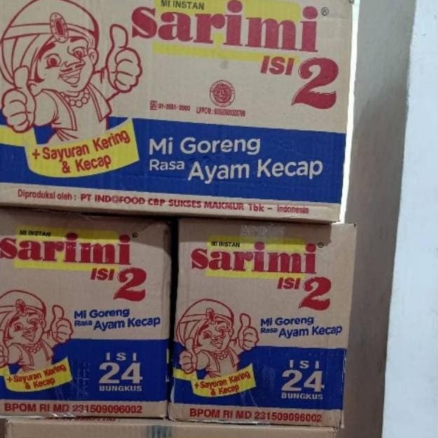 

READY SARIMI GORENG ISI 2 RASA AYAM KECAP 1 DUS