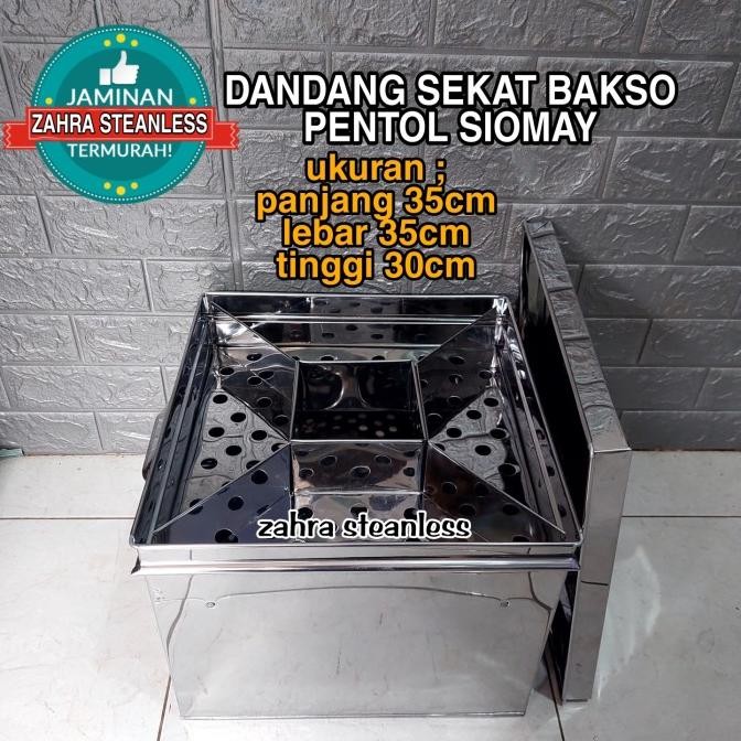 

READY DANDANG BAKSO PENTOL SIOMAY STAINLESS SEKAT - PANCI MIE AYAM
