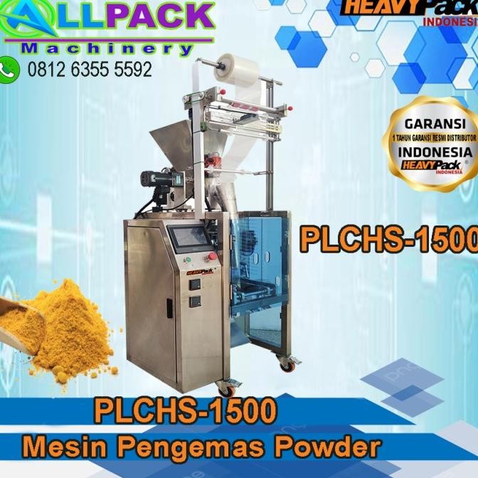 Baru mesin kemasan otomatis sachet bubuk/powder/kopi/tepung PLCHS-1500