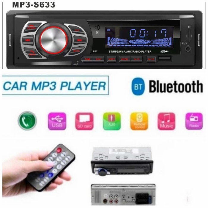 Tape Mobil Bluetooth Mp3 Mp4 Radio