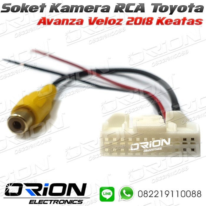 Soket Rca Kamera Mundur New Veloz 2019 Soket Kamera Avanza Veloz
