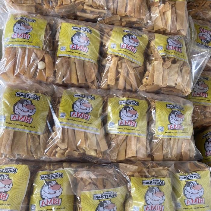 

BERKUALITAS Promoo paket rambak sapi(5kg/10pcs)varian stik lebar dorokdok Keripik Pedas Cemilan