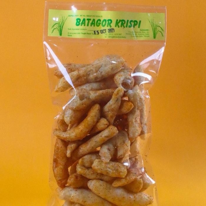 

STOK TERBATAS Sugih Rasa Batagor Kering Asin Original / Pedas Keripik Makanan Cemilan