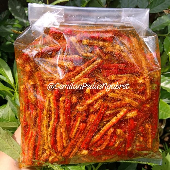 

BERKUALITAS Seblak kerupuk beton 500gram pedas seblak kerupuk jaat Food Snack Cemilan