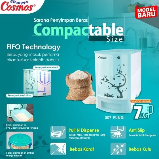 

CO Cosmos 007-Pundi - Sarana Penyimpan Beras 7 Kg