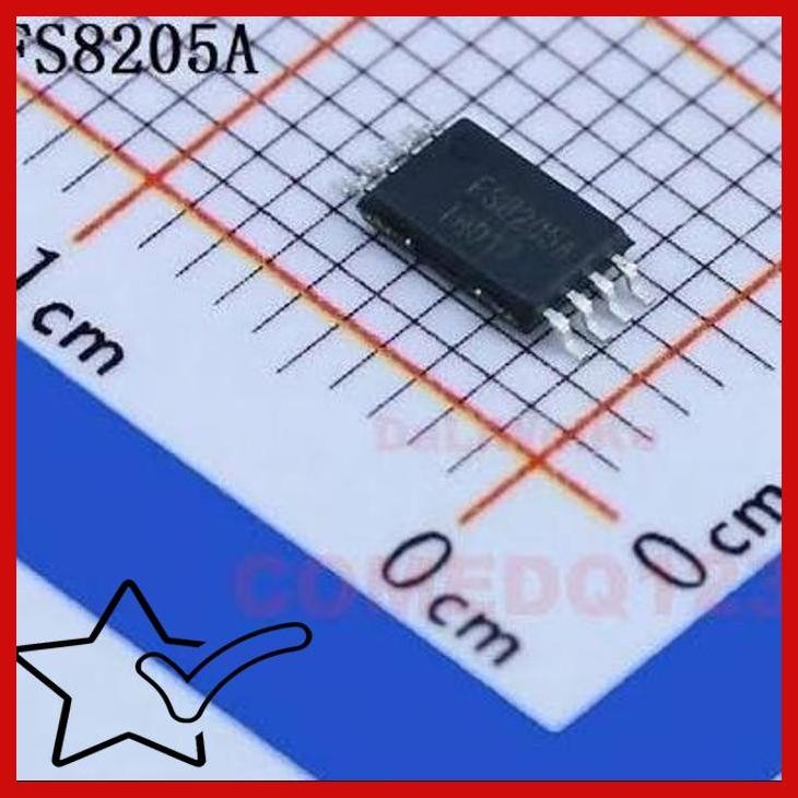 [SRE] FS8205A 8205A FS8205 DUAL N-CH MOSFET IC SMD 6A 20V TSSOP-8 LI ION