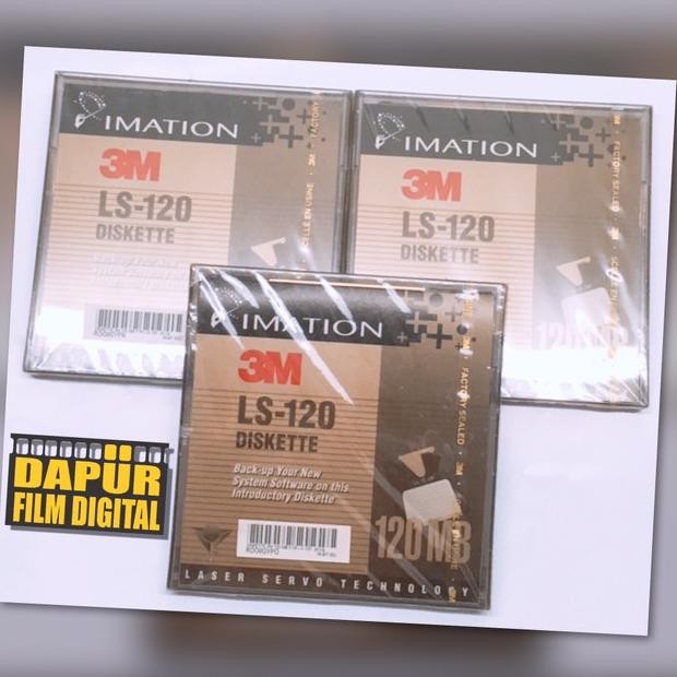 CO Disket Floppy disk Diskette Imation 3M LS-120 Diskettes 120MB