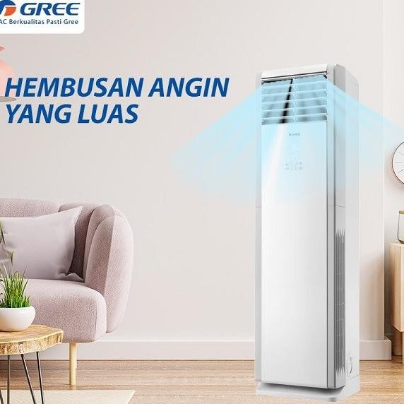 Promo Gree Gvc-18Sts Ac Floor Standing Sts Series 2 Pk 1 Phase