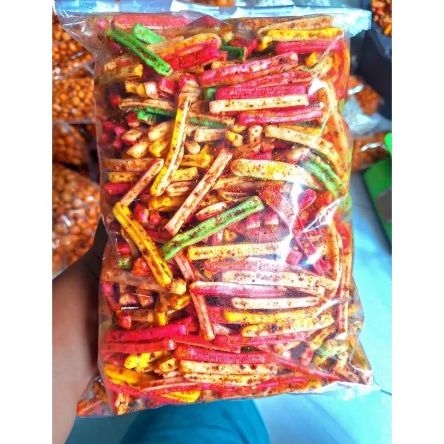 

BERMUTU SEBLAK KERUPUK BETON 500GRAM CIKRUH / SEBLAK KERUPUK JAAT Camilan Kering Pedas Food Snack