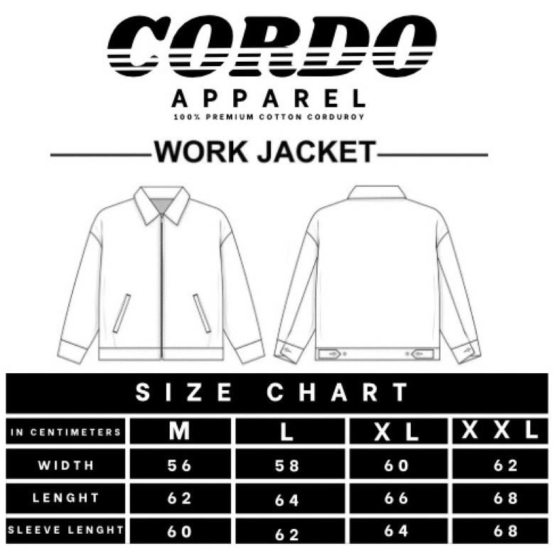 Work Jacket Corduroy Cotton Dark Navy | Cordo | Jacket Corduroy Unisex | Jackets Pria Corduroy