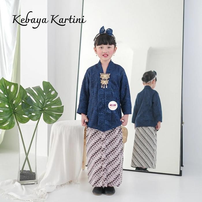 Kebaya Anak Kartini/ Kebaya Kartini Panjang Rok Putih