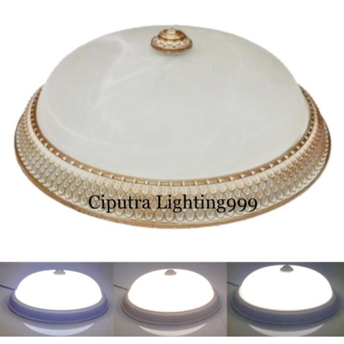 LAMPU PLAFON HIAS KLASIK LED KAMAR TIDUR / TERAS 1791-S DIAMETER 27 CM
