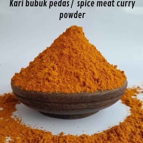 

hanya disini] Kari bubuk pedas 250gram / meat curry powder hot / spice curry powder