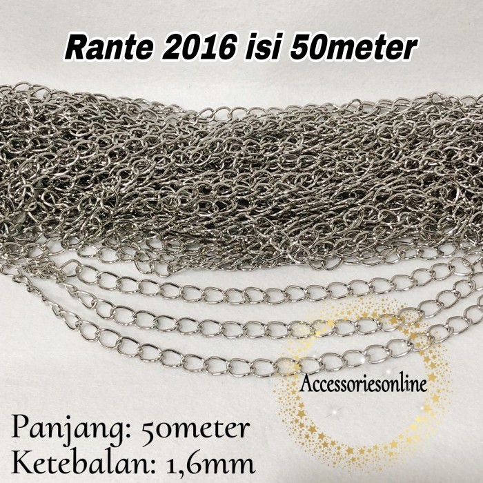 

Rante 2016 (1,6mm) isi 50meter