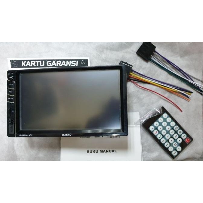 Spesial Tape Mobil Head Unit Double Din Mirror Link Android Ayla