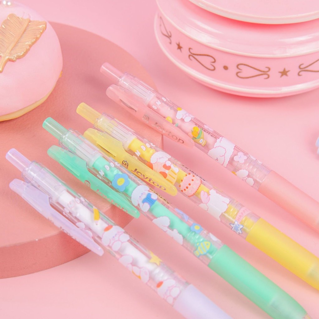 

Cute Press Pen Strawberry Pen Student Creative Gel Pen
