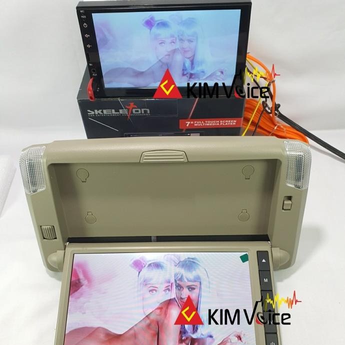 Diskon Doubel Din Dekles Skeleton Skt-8189 7 Inch Mp5 Full Glass Tape Mobil