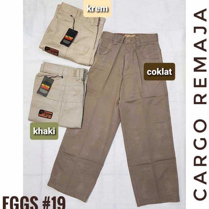 Ready celana cargo LGS Leggs ori anak remaja panjang