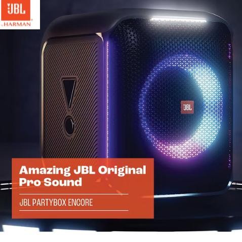 Speaker Jbl Partybox Encore 2 Mic New Stok