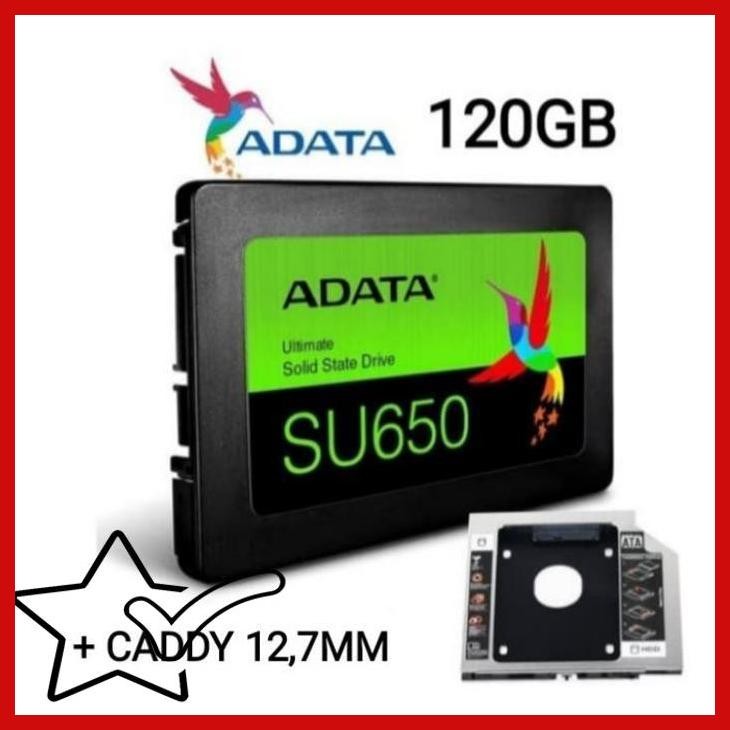 [ORS] PAKET BUNDLING SSD 120GB ADATA + HDD CADDY 12,7MM