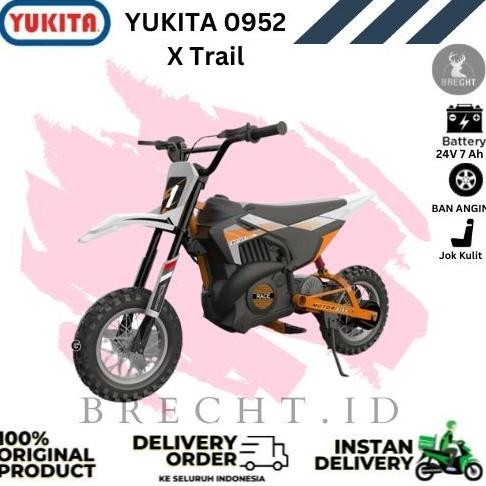 Ready Mainan Anak Motor Aki TRAIL YUKITA 0952 X Trail Electric