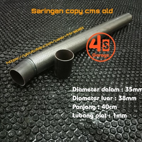SARINGAN KNALPOT CMS GEN1 LUBANG 1MM ORIGINAL QUALITY