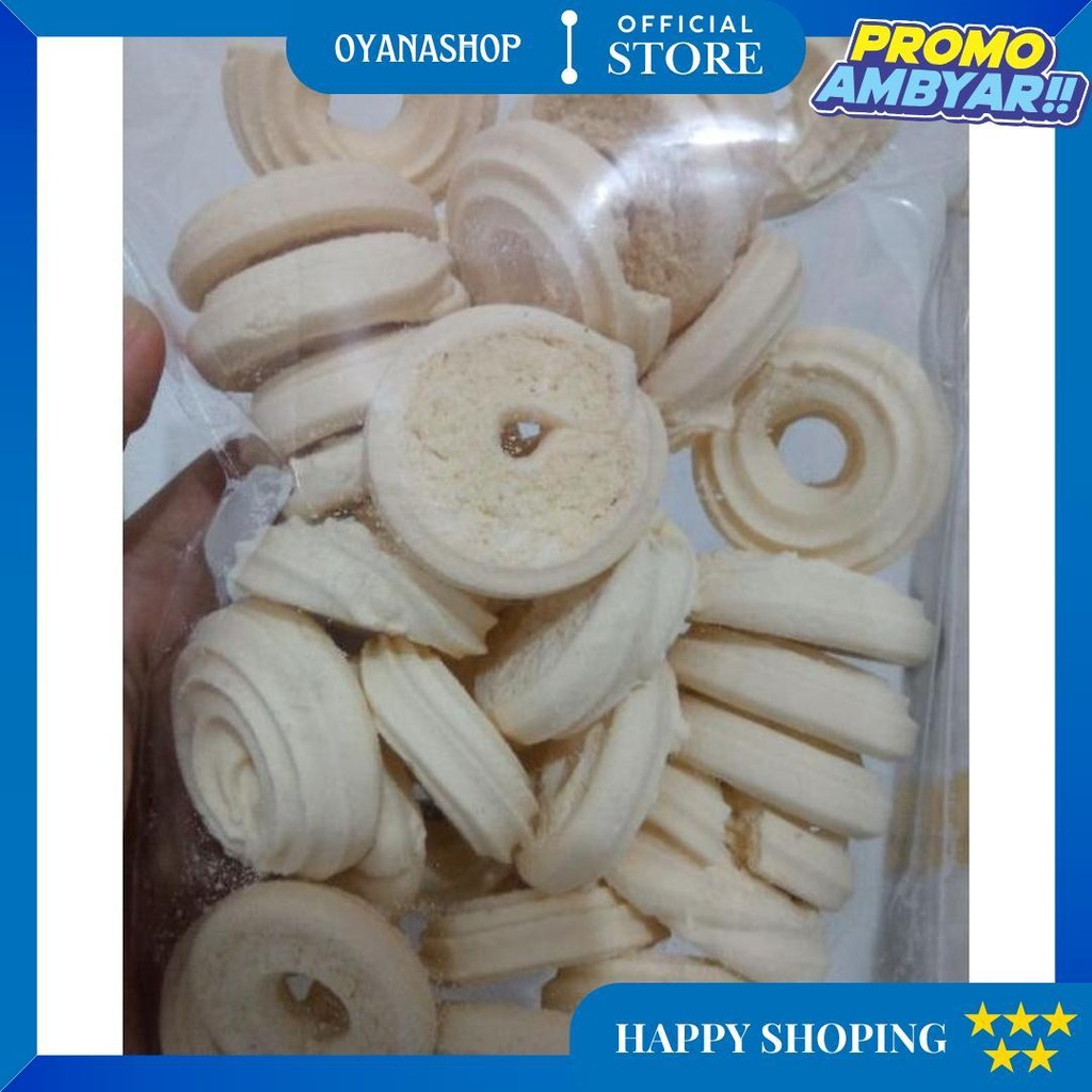 

Kue Sagu Mini 1Kg (1.000Gr) -Sagu Susu- Sagu Mirasa - Kue Kering D Gratis Ongkir