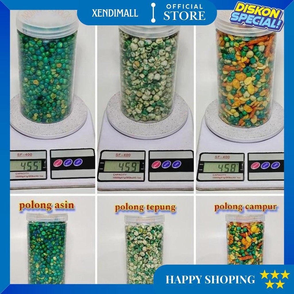 

Cemilan Kacang - Kue Kering - Kue Lebaran Kemasan Toples 1 Liter D Gratis Ongkir