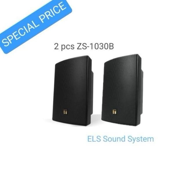 Speaker Toa Zs-1030B Zs-1030 B Zs1030B Zs1030 B 1030B Black Speaker Masjid New Stok