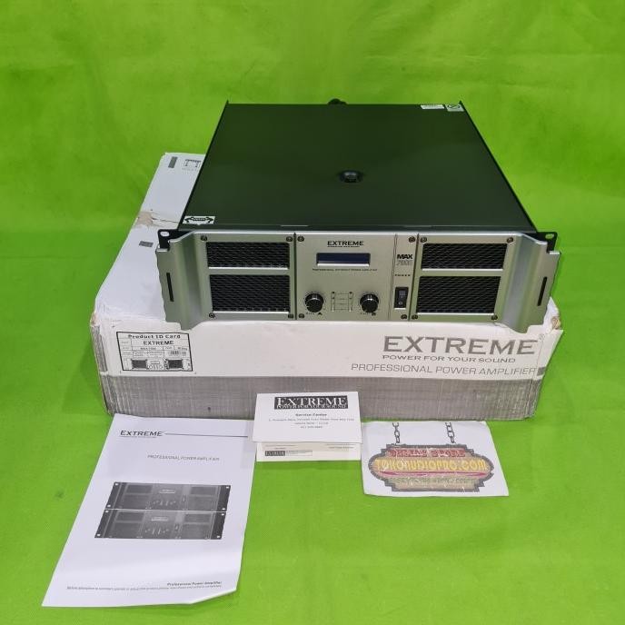 Power Extreme Max7000 Power Amplifier New Stok