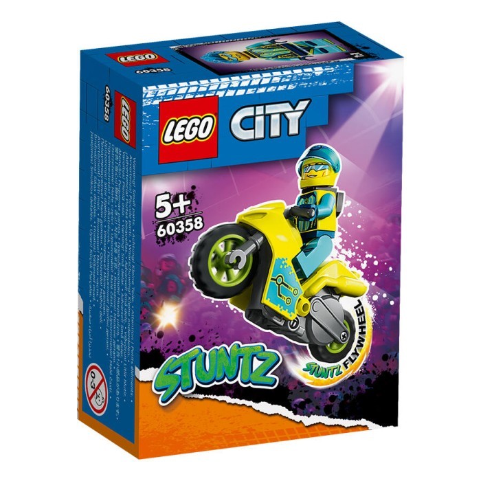 

LEGO City Cyber Stunt Bike 60358