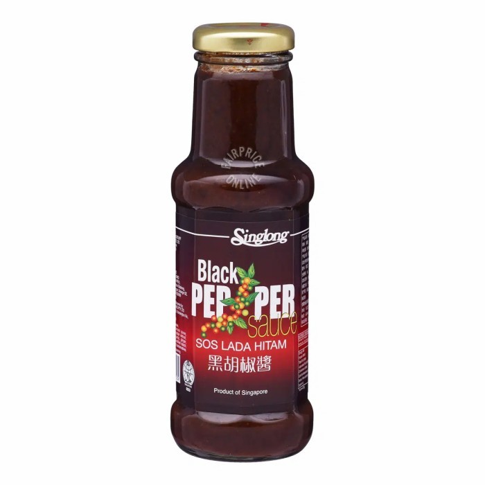 

Singlong Sauce - Black Pepper 300g