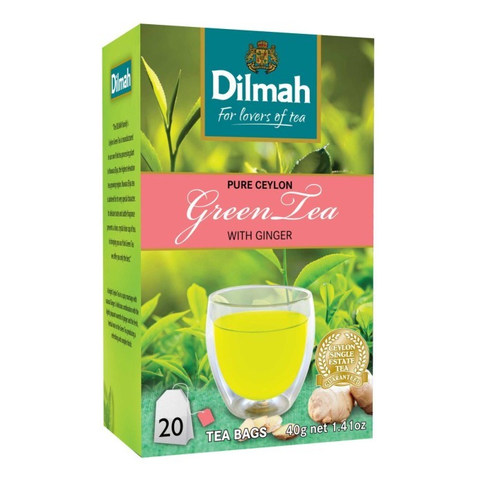 

Dilmah Green Tea With Ginger Tea 20 2 g