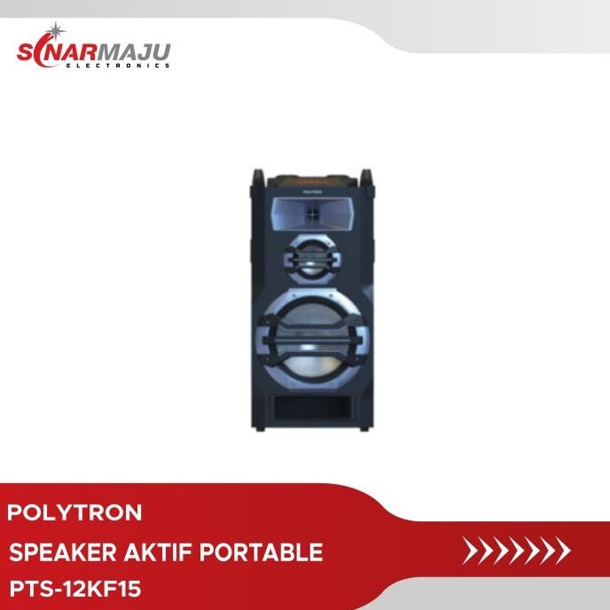 Speaker Aktif Portable Polytron Pts-12Kf15 New Stok