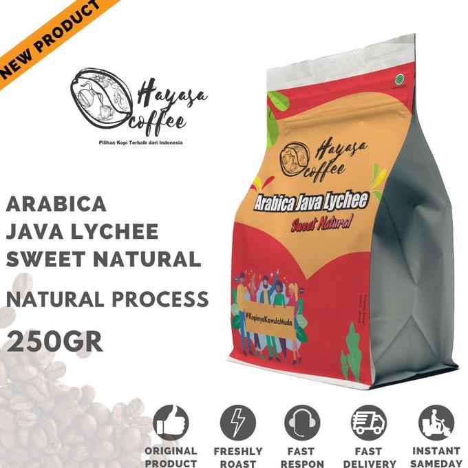 

Kopi Arabika Java Lychee Sweet Natural (Preanger Arabica Cm-Series)